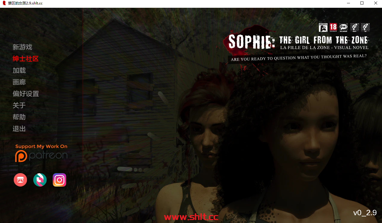 【欧美SLG/AIGPT汉化/3D】来自区域的女孩 Sophie: The Girl from the Zone [v0|2.90]【PC+安卓/3.74G】-绅士论坛