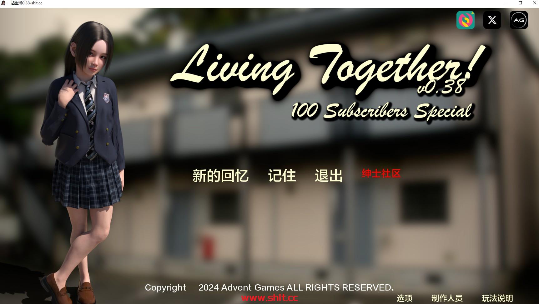 【欧美SLG/AIGPT汉化/3D】一起生活 Living Together v0.38【PC/1.6G】-绅士论坛