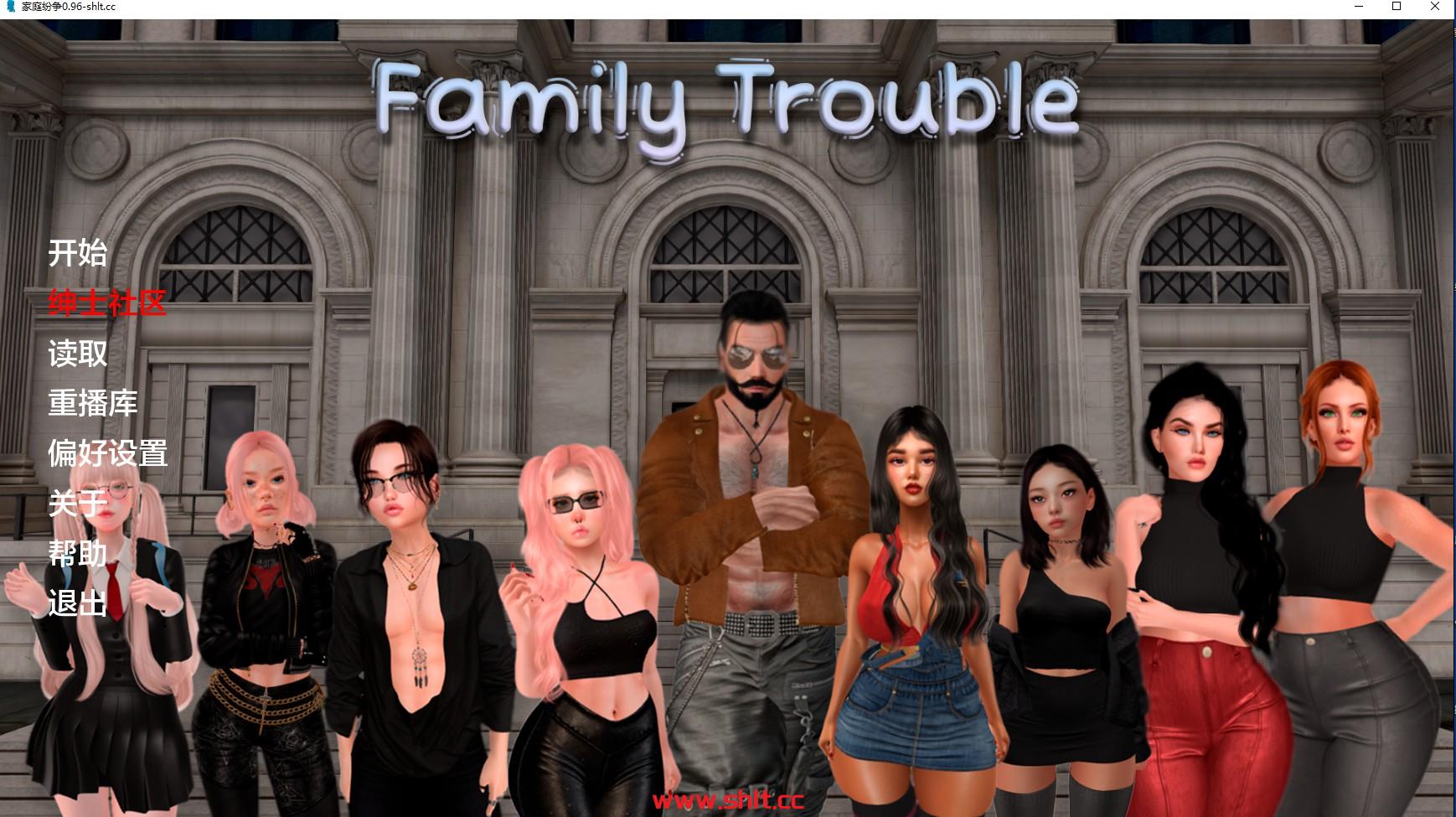 【欧美SLG/AIGPT汉化/3D】家庭纷争Family Trouble [v0.9.6] 【PC/3.3G】-绅士论坛